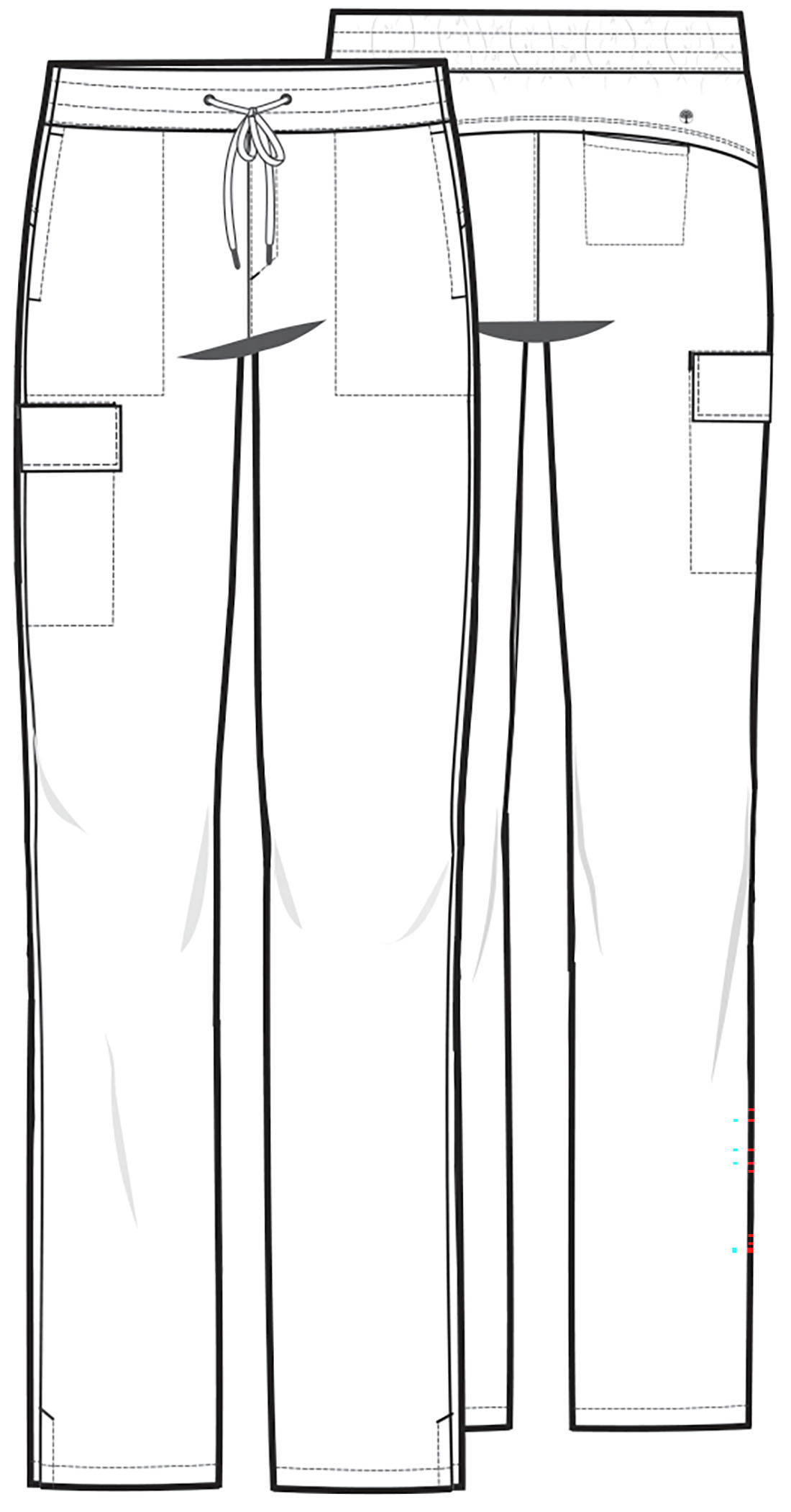 HH154 Quest Angelo Straight Leg Zip Fly Pant - Image 2