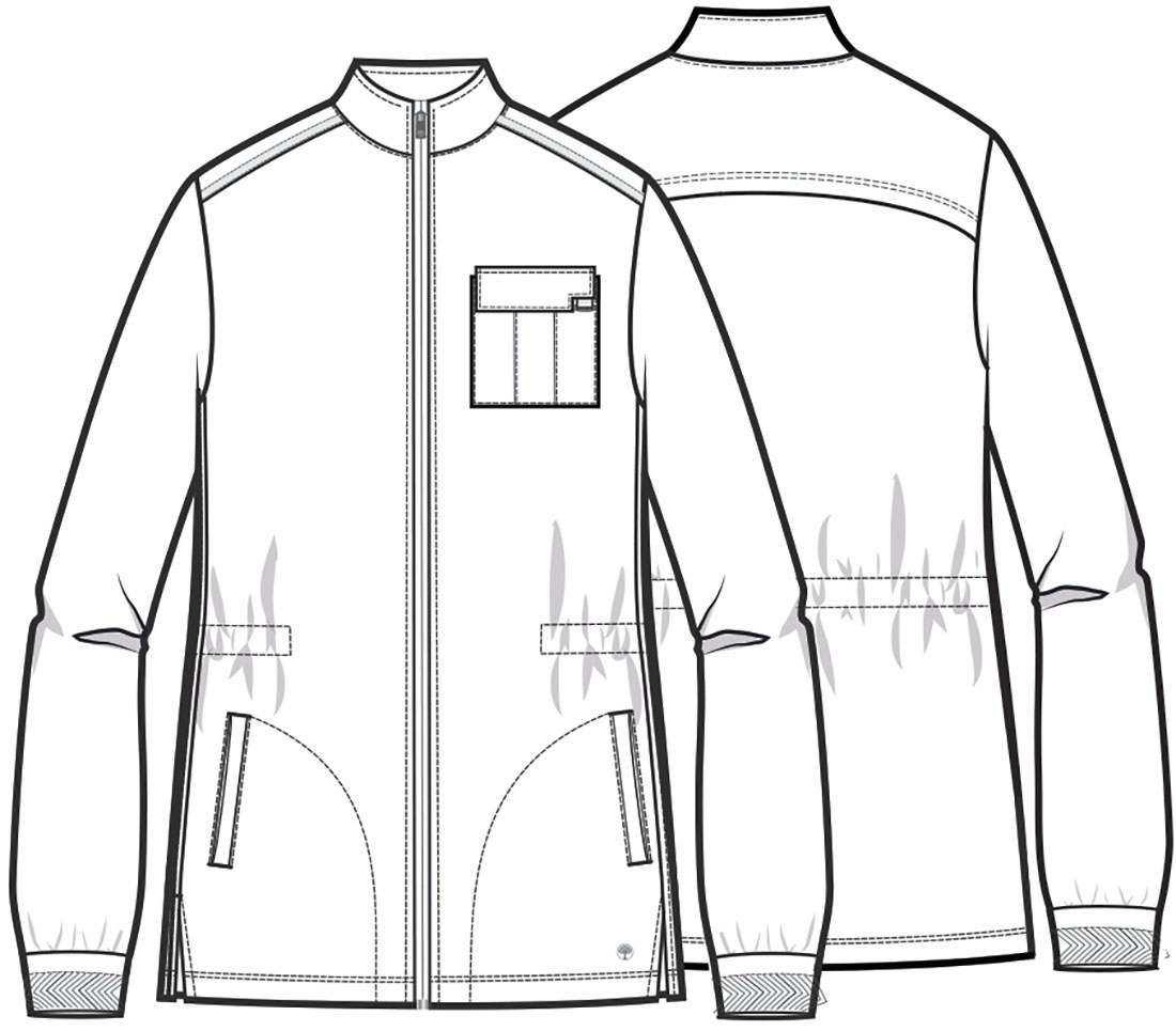 HH361 Quest Zip Front Utility Jacket - Image 2