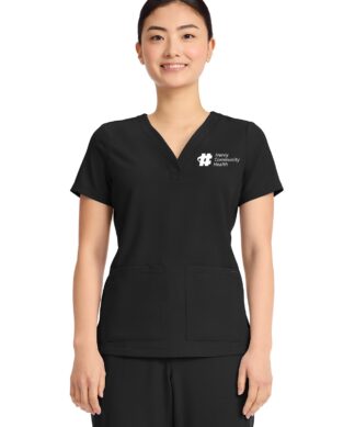 HH751 Quest Briana Y-Neck Top