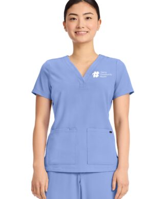 HH751 Quest Briana Y-Neck Top