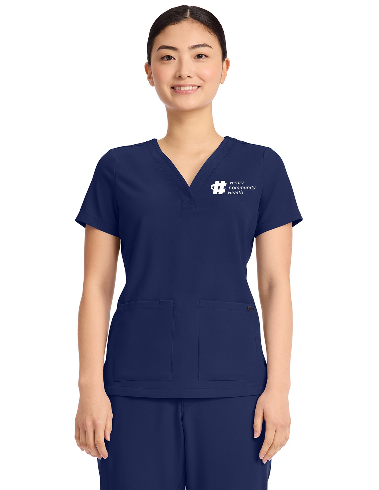 HH751 Quest Briana Y-Neck Top