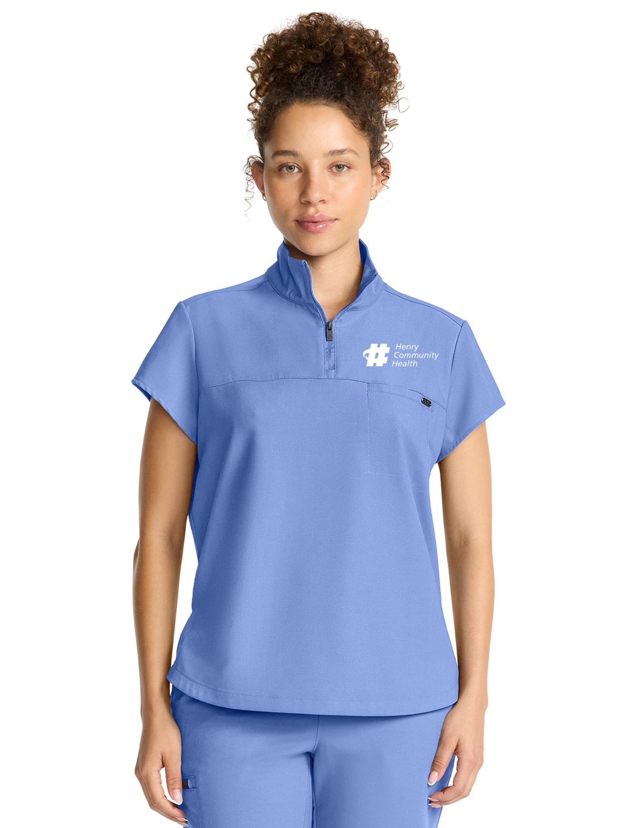 HH752 Quest Bella Quarter Zip Top