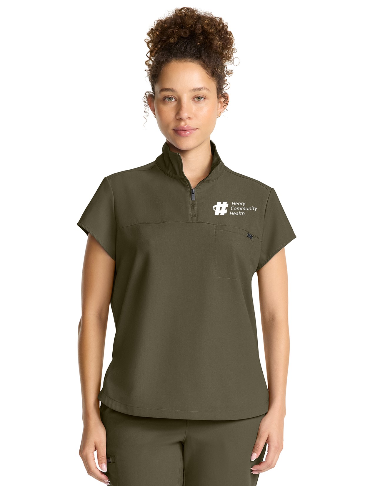 HH752 Quest Bella Quarter Zip Top