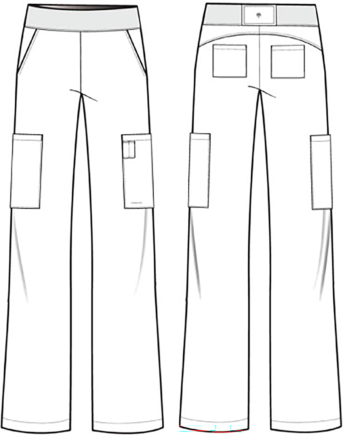 HH00045 Wide Leg Pant - Image 2