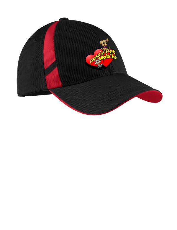 STC12 Sanmar Sport-Tek Dry Zone Mesh Inset Cap. STC12