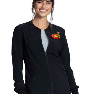 CKA384 Allura Zip-Front Jacket