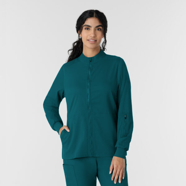 8151 Zipper Warm-Up Jacket