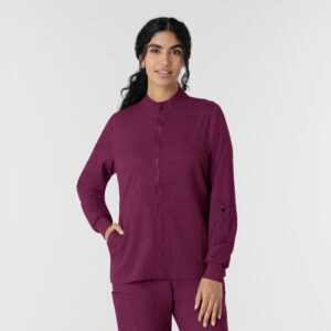 8151 Zipper Warm-Up Jacket
