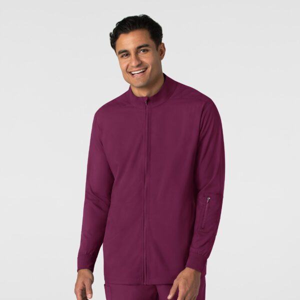 8351 Zipper Warm-Up Jacket