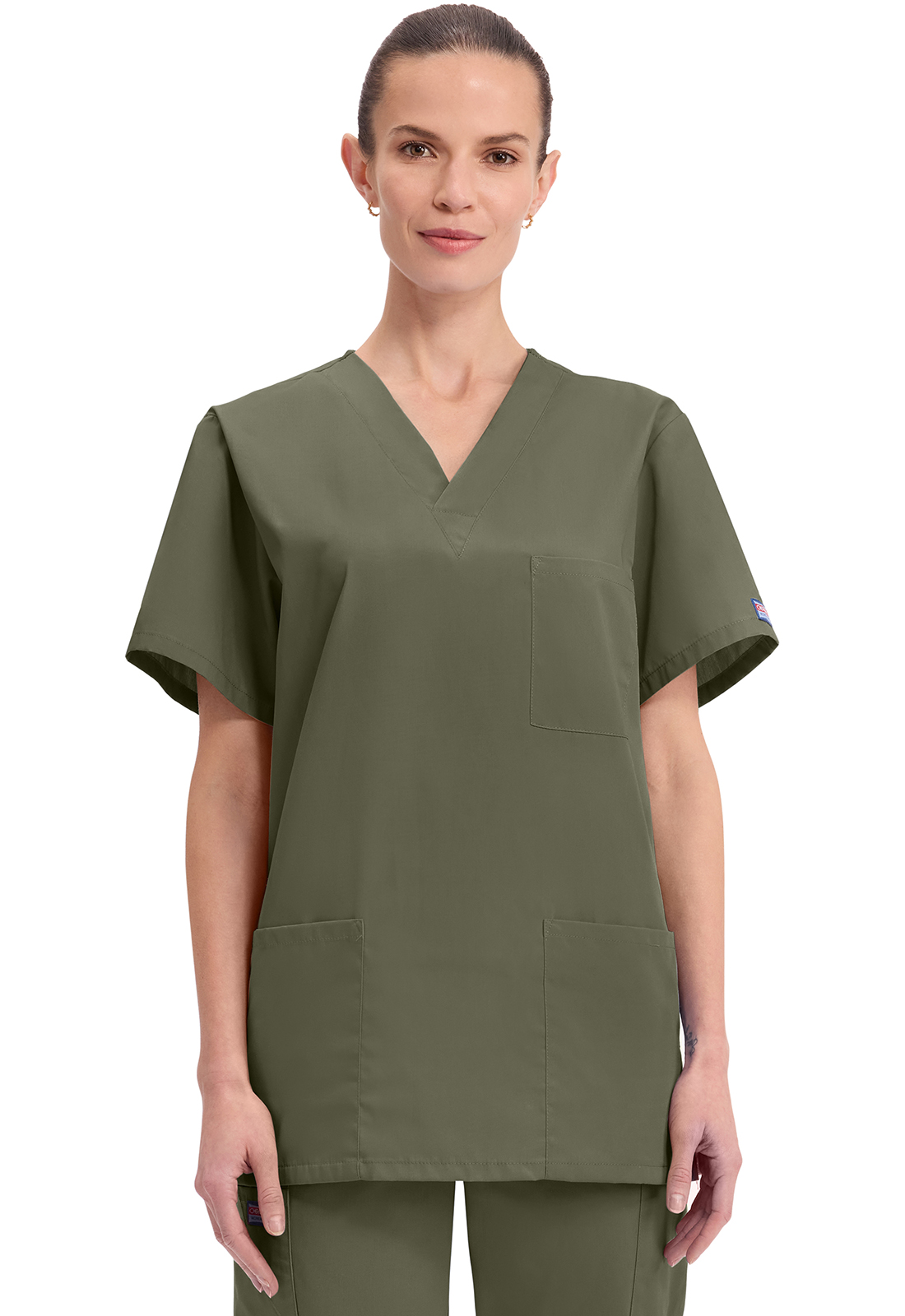 4876 Unisex V-Neck Top