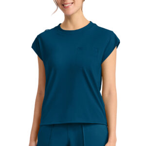 CK936 1-Pocket Crew Neck Top