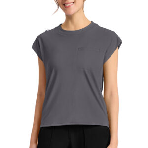 CK936 1-Pocket Crew Neck Top