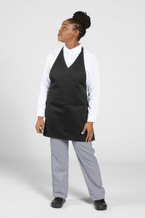 Formal V-Neck Apron 3041
