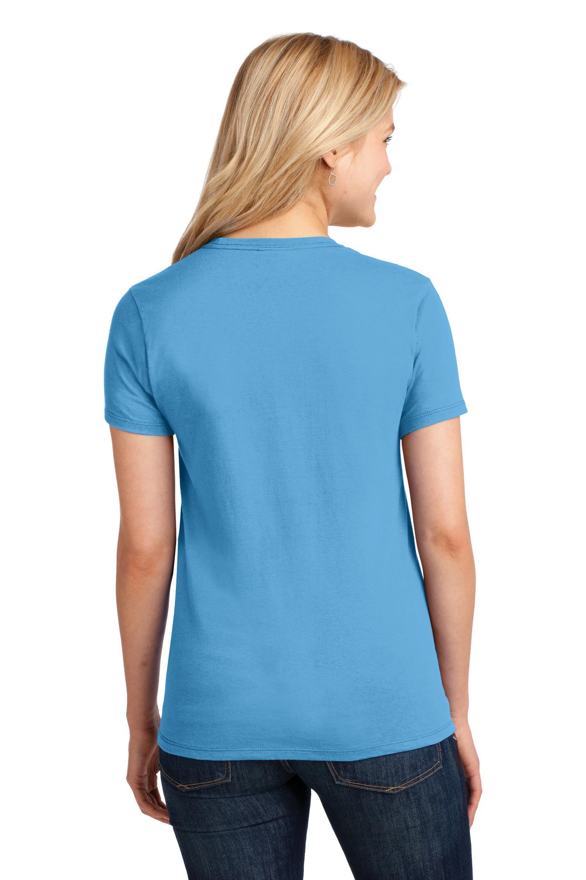 Port & Company Ladies Core Cotton Tee. LPC54 - Image 2