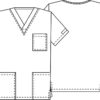 4876 Originals Unisex V-Neck Top - Image 2
