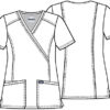 WW610 Revolution Mock Wrap Top - Image 2