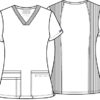 WW645 Originals V-Neck Top - Image 2