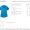 L569 Port Authority Port Authority Ladies Diamond Jacquard Polo. L569 - Image 2