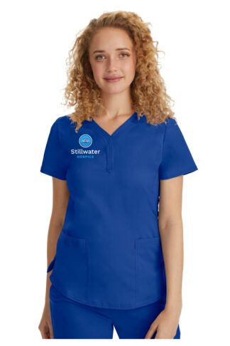 2167 Purple Label Jane Y-Neck Top