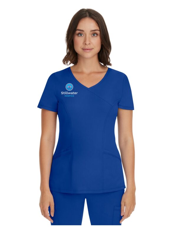 2525 HH Works Madison Mock Wrap Top
