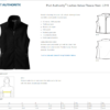L219 Port Authority Port Authority Ladies Value Fleece Vest. L219 - Image 2