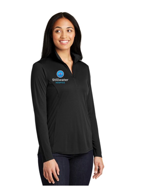 LST357 Sport-Tek Sport-Tek Ladies PosiCharge Competitor 1/4-Zip Pullover. LST357
