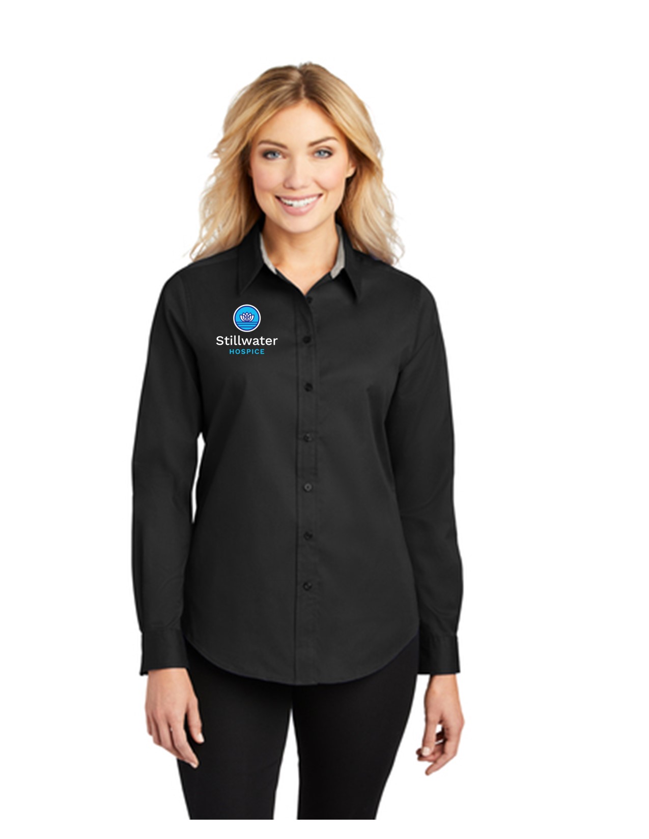 L608 Port Authority Port Authority Ladies Long Sleeve Easy Care Shirt. L608