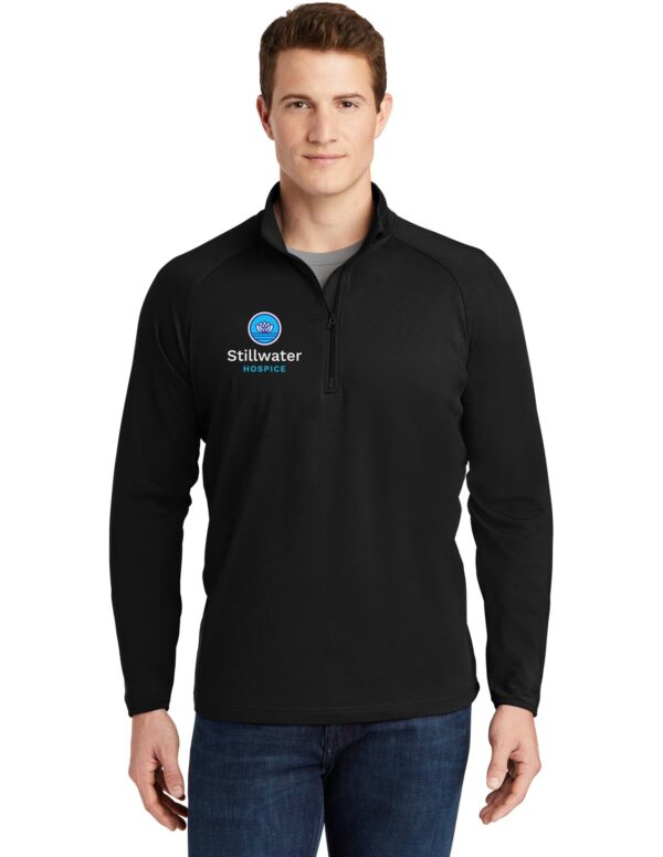 ST850 Sport-Tek Sport-Tek Sport-Wick Stretch 1/2-Zip Pullover. ST850