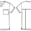 CKA689 Allura V-Neck  Tuckable Top - Image 2