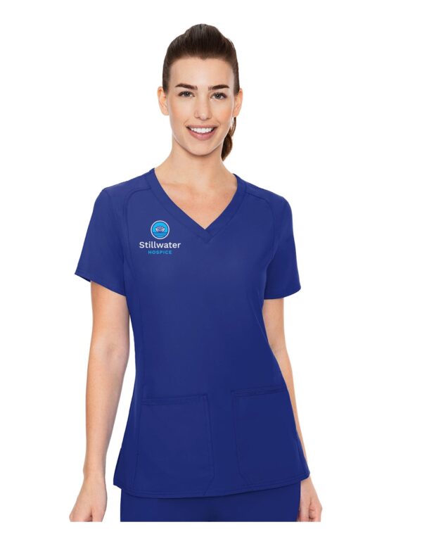 MC2468 Med Couture Insight Women's Side Pocket Top