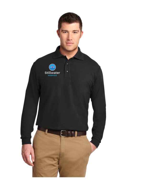 K500LS Port Authority Port Authority Silk Touch Long Sleeve Polo