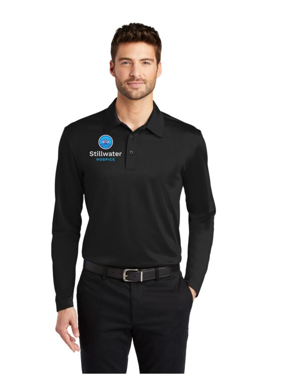 K540LS Port Authority Port Authority Silk Touch Performance Long Sleeve Polo