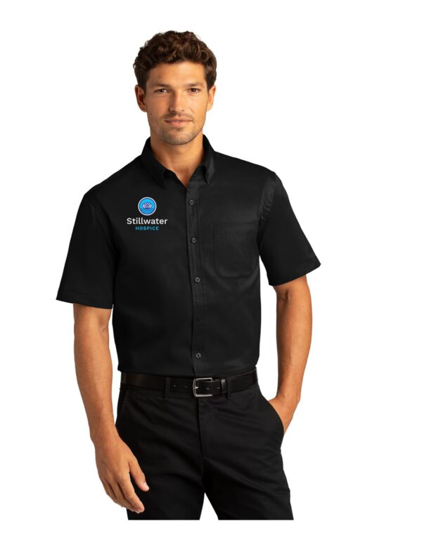 W809 Port Authority Port Authority ShortSleeve SuperPro React