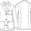 CK451 28" Consultation Coat - Image 2