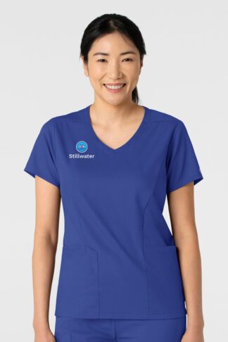 6251 Boundless 2-Pocket V-Neck Top