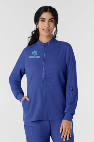 8151 Boundless Zipper Warm-Up Jacket