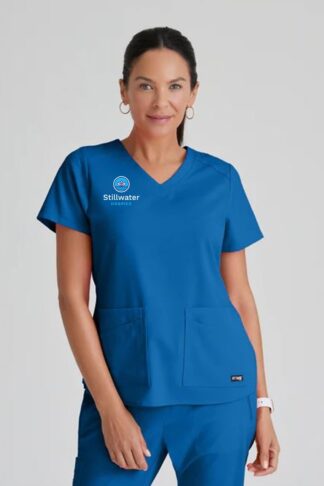 GRST011 Grey's Anatomy Emma V-Neck Top