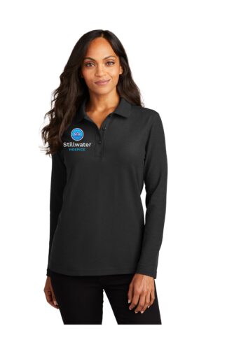 L500LS Port Authority Port Authority Ladies Silk Touch Long Sleeve Polo