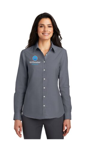L658 Port Authority Port Authority Ladies  SuperPro Oxford Shirt