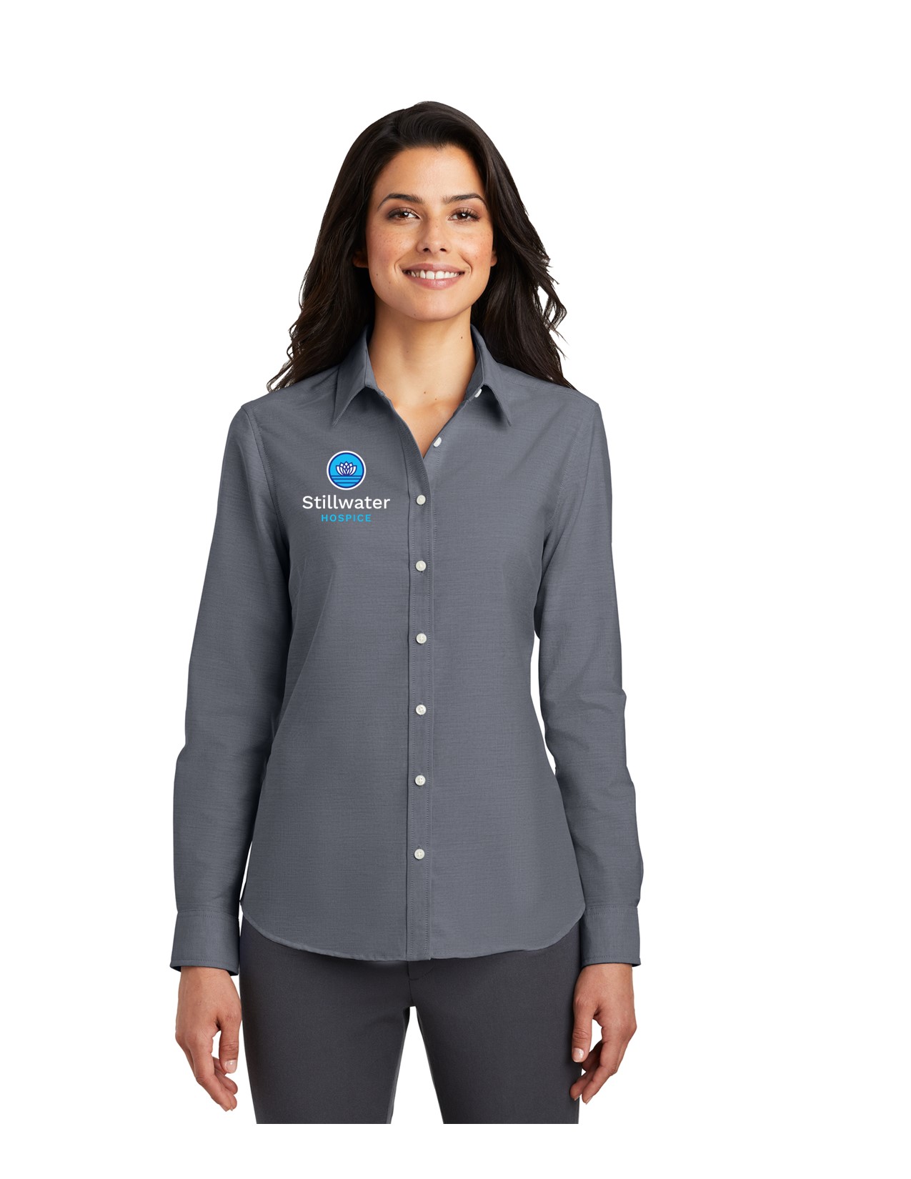 L658 Port Authority Port Authority Ladies SuperPro Oxford Shirt