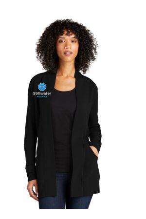 LK825 Port Authority Port Authority Ladies Microterry Cardigan