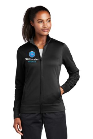 LST241 Sport-Tek Sport-Tek Ladies Sport-Wick Fleece Full-Zip Jacket. LST241