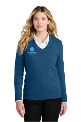 LSW2850 Port Authority Port Authority Ladies V-Neck Sweater. LSW285