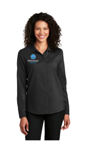 LW401 Port Authority Port Authority Ladies Long Sleeve Performance Staff Shirt