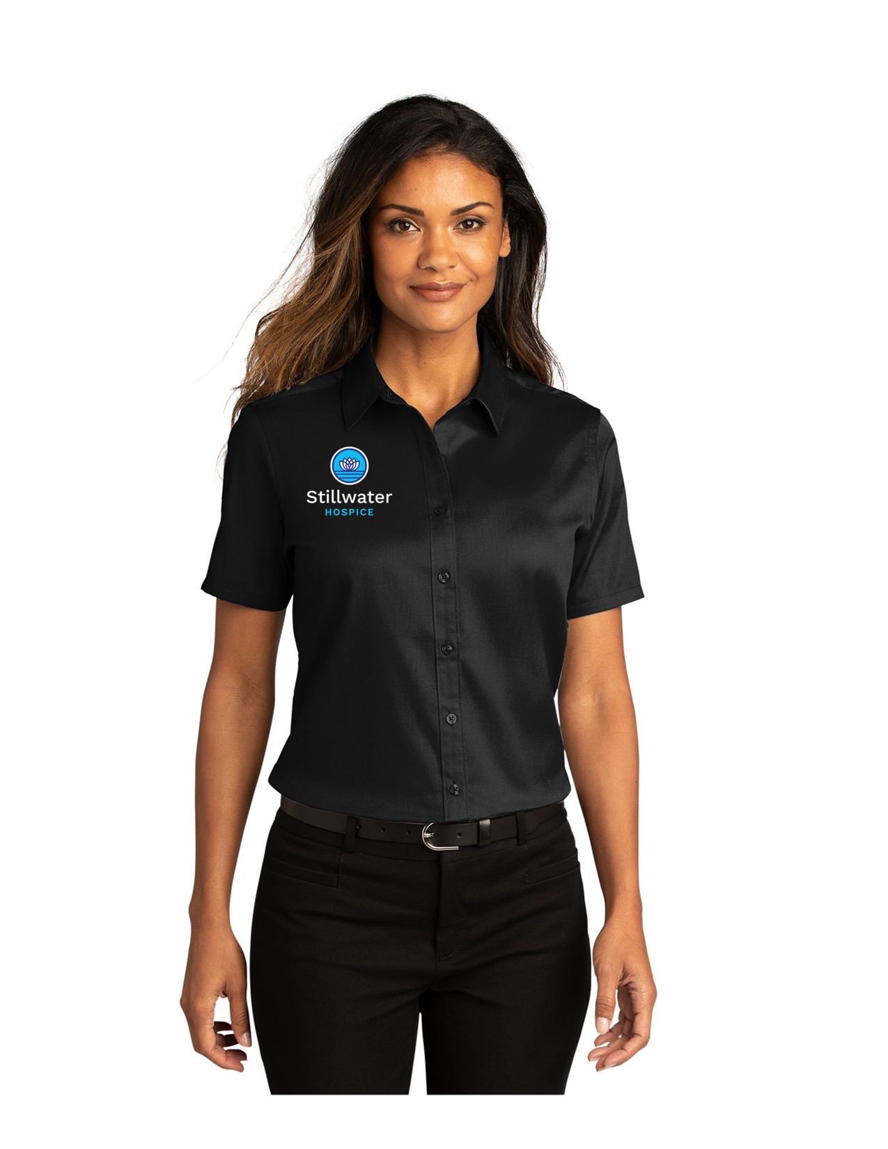 LW809 Port Authority Port Authority Ladies Short Sleeve SuperPro React