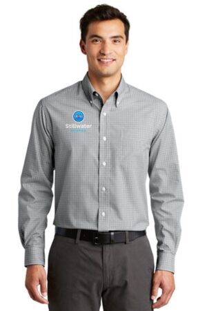 S639 Port Authority Port Authority Plaid Pattern Easy Care Shirt. S639