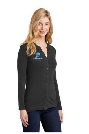 LM1008 Port Authority Port Authority Ladies Concept Stretch Button-Front Cardigan. LM1008